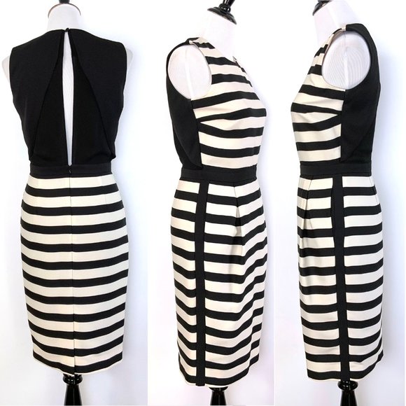 Malene Birger Dresses & Skirts - By Malene Birger Lillian Striped Pleated Sleeveless Dress Small
